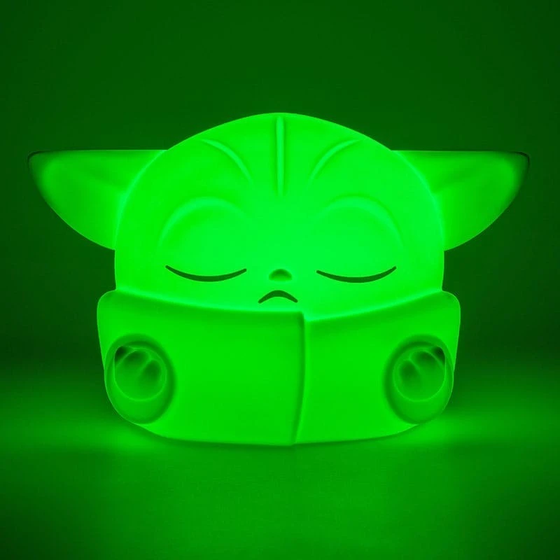 Paladone Star Wars Grogu SquishyGlo silikoninė lempa (įkraunama) | 15 cm