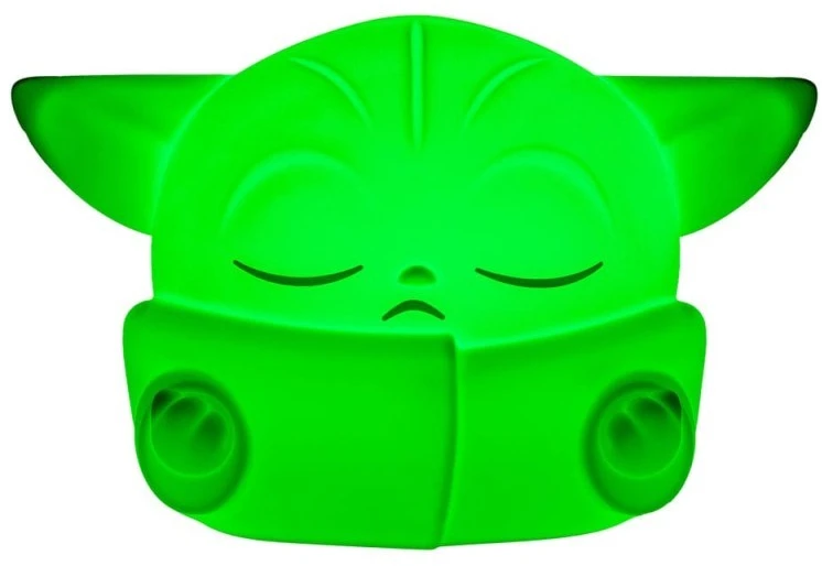 Paladone Star Wars Grogu SquishyGlo silikoninė lempa (įkraunama) | 15 cm
