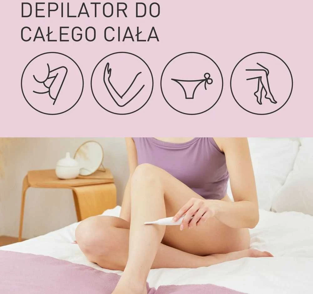 Panasonic 5-in-1 kūno ir bikinio žoliapjovės rinkinys | ES-WM31 | Belaidis | Drėgnas ir sausas | Baltas/Gold Rose