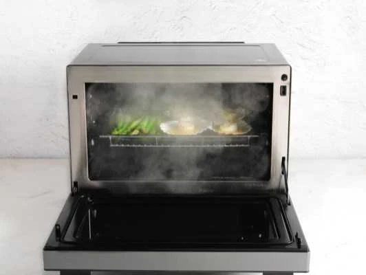 Mikrobangų krosnelė su kepsininės funkcija Panasonic NNCS88LBEPG, 1000 W, 31 l, Juoda