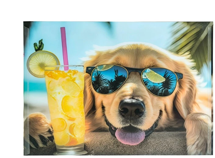 Panta_Plast Aplankas Panta Plast A4 CHILLOUT DOG