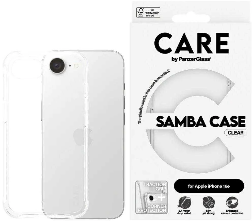 Panzer Glass CARE by PanzerGlass Fashion Apple iPhone 16e dėklas telefonui skaidrus