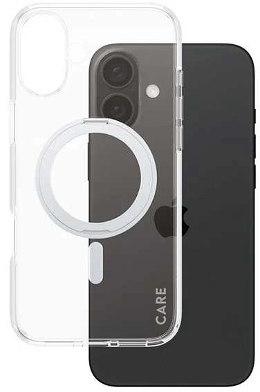 Panzer Glass CARE by PanzerGlass Feature su stoveliu Apple iPhone 16 Plus 6.7" sidabrinis/sidabrinis MagSafe 1327