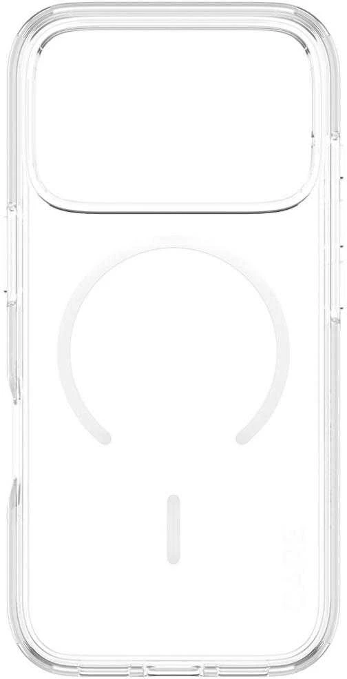 „Panzer Glass CARE by PanzerGlass Flagship Urban Explorer“ dėklas su „Baltas MagSafe“, skirtas „iPhone 17 Pro“ – permatomas