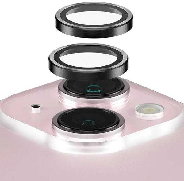 Panzer Glass PanzerGlass™ lankeliai fotoaparato objektyvo apsauga iPhone 15 | 15 plius | Juodas
