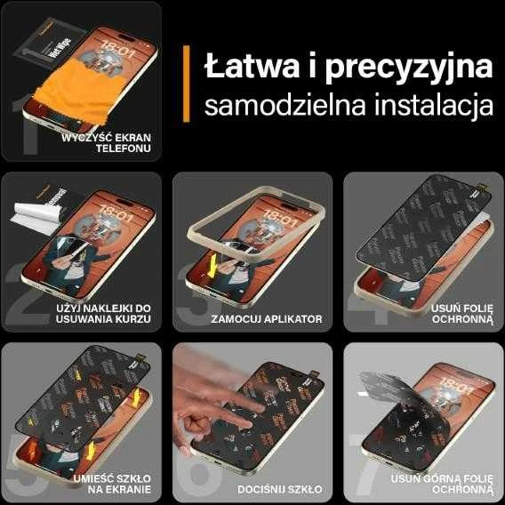 Panzer Glass PanzerGlass | Ekrano apsauga | Apple | IPhone 15 Plus | Stiklas | Skaidrus | Itin platus prigludimas, atsparus įbrėžimams, apsauga nuo kritimo, pridedamas „EasyAligner“.