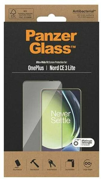 Panzer Glass PanzerGlass™ ekrano apsauga OnePlus Nord CE 3 Lite | Itin platus pritaikymas