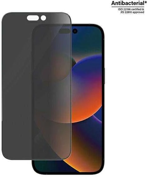 Panzer Glass PanzerGlass™ Privatumo ekrano apsauga Apple iPhone 14 Pro Max | Itin platus pritaikymas w. EasyAligner