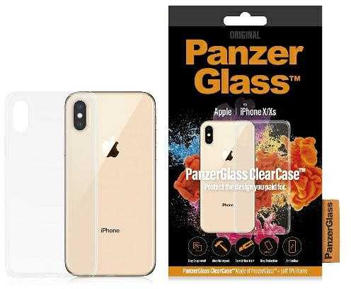 Panzer Glass PanzerGlass ClearCase 0189 Apple, iPhone X/Xs, plastikas, skaidrus, galinis dangtelis