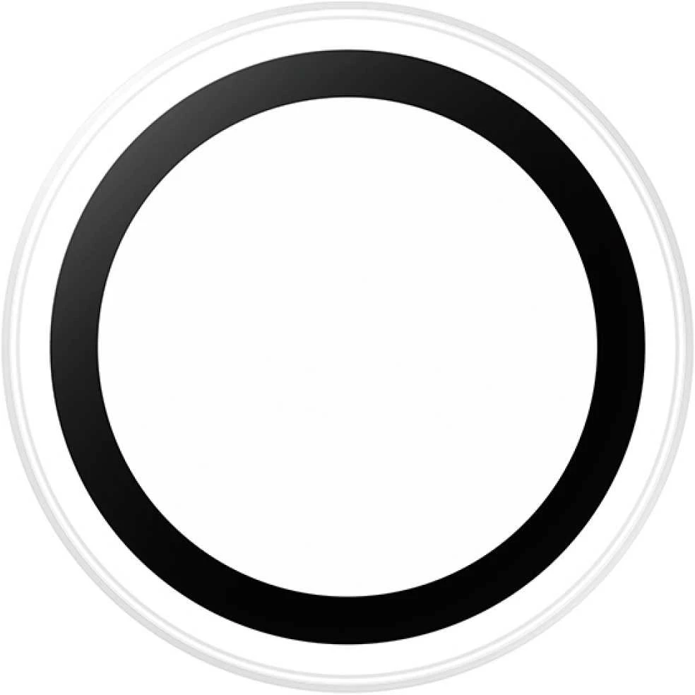 „Panzer Glass PanzerGlass Hoops“ grūdinto stiklo kameros ekrano apsauga, skirta „iPhone Air“ - Juodas