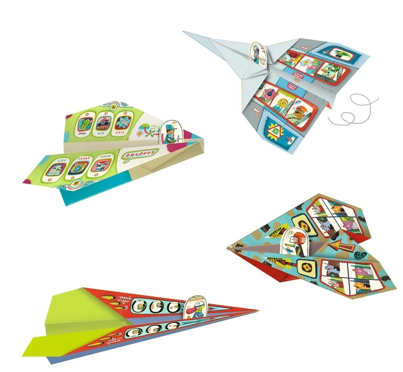 Djeco Origami rinkinys - Lėktuvai ( DJ08760 )