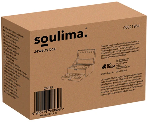 Soulima 21954 papuošalų dėžutė/dėklas