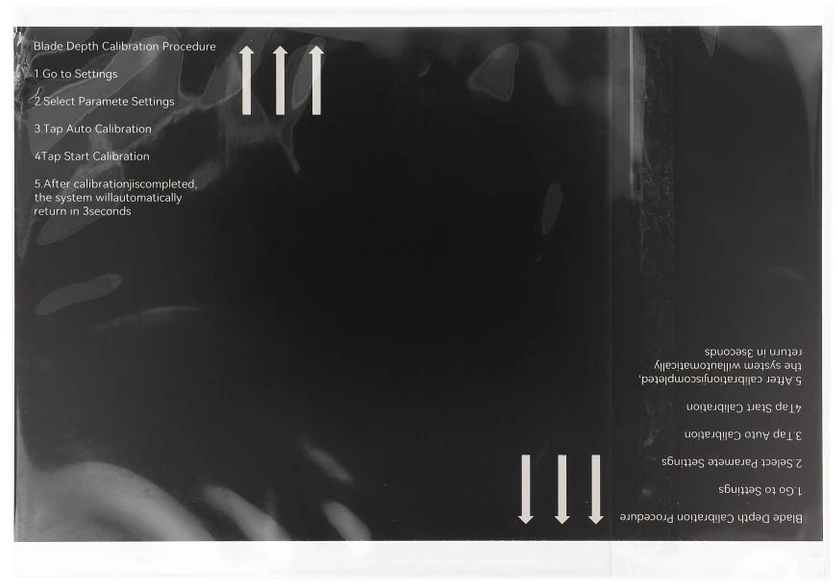 partnertele Calibration cards for cutting machine (3-osios kartos). - 10pcs