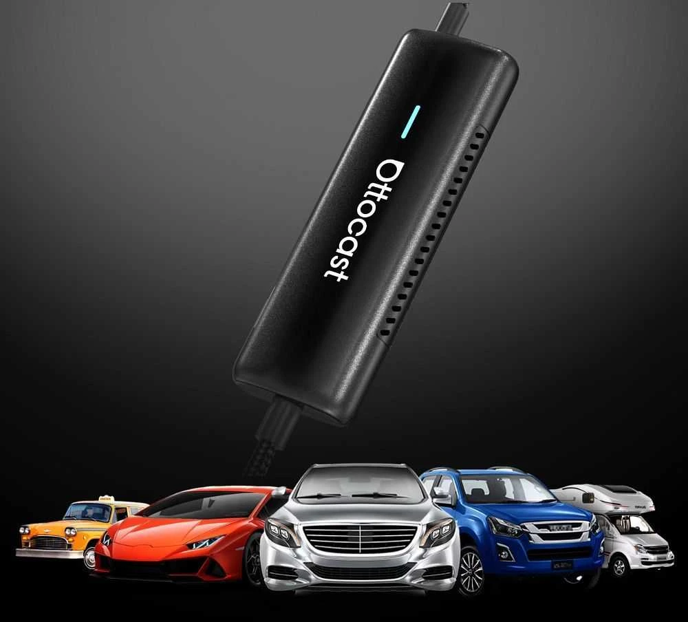 Car adapter OTTOCAST Mirrortouch CA450-T juodas