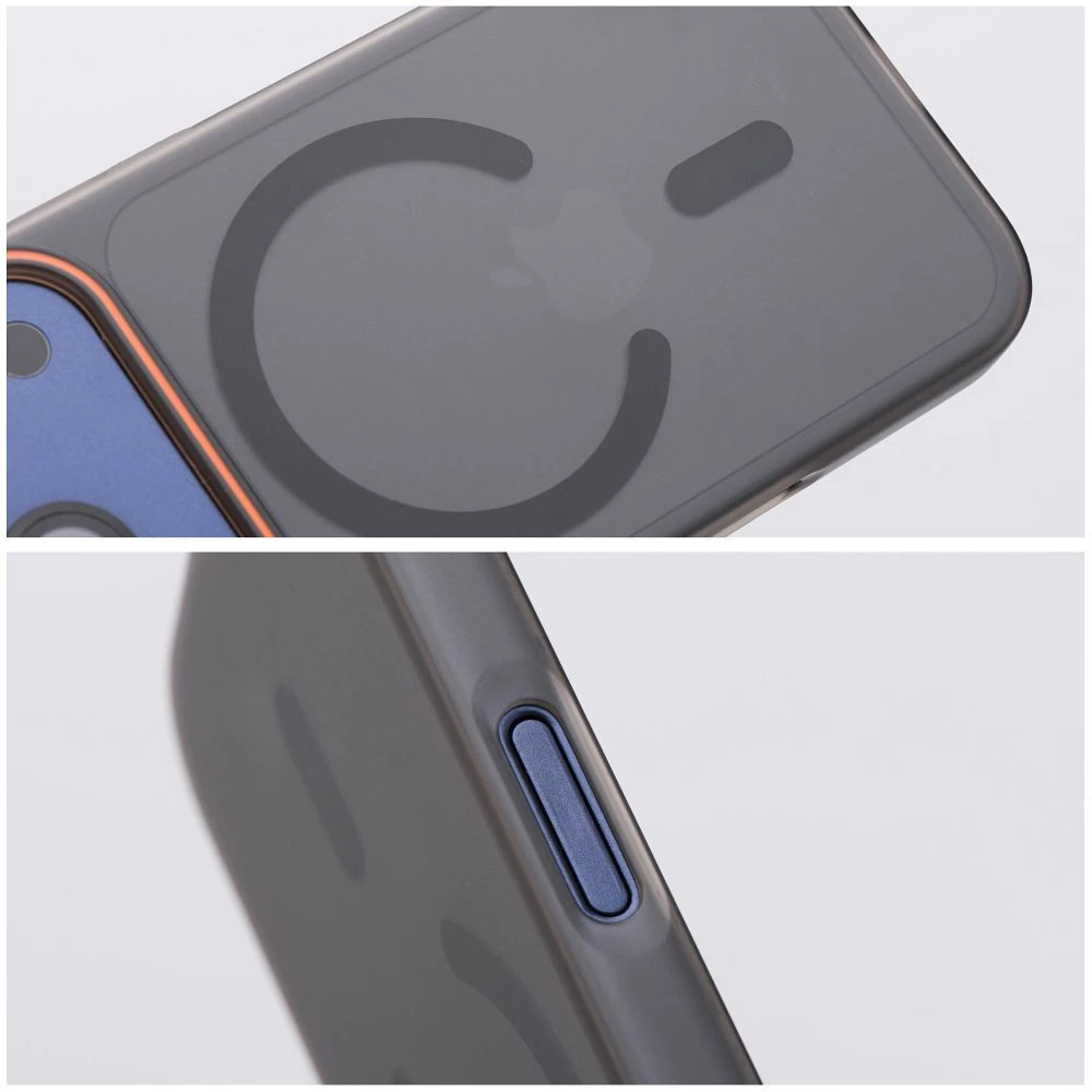Dėklas Oem Case for Honor 600 LITE Go Oranžinis compatible with MagSafe juodas