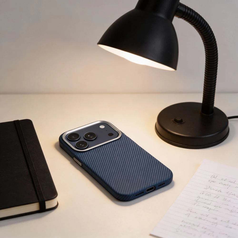 Oem Originalus „iPhone 12“ / „12 PRO“ K-Look dėklas, suderinamas su „MagSafe“ mėlynas