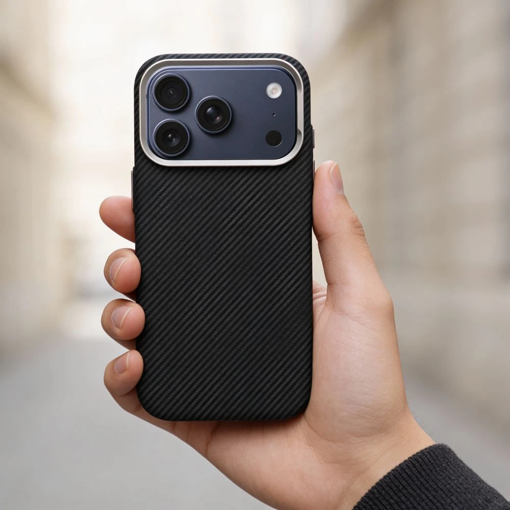 Oem Originalus „iPhone 14 PRO MAX“ dėklas, K-Look, suderinamas su „MagSafe“ juodas