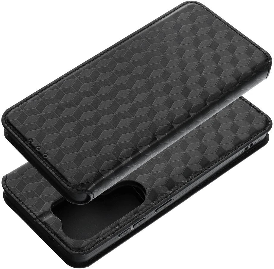 Oem Atverčiamas dėklas, skirtas Motorola G57 POWER Cubic Book, juodas