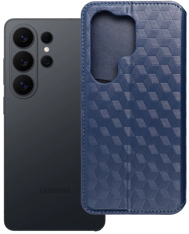 Oem Atverčiamas dėklas, skirtas Motorola G57 POWER Cubic Book, mėlynas