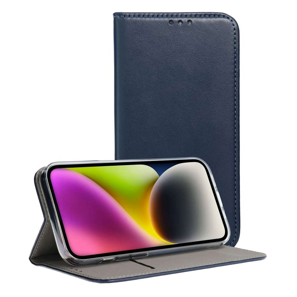 Dėklas Oem Flip case for Oppo Reno 16 PRO 5G Smart Magneto navy mėlynas