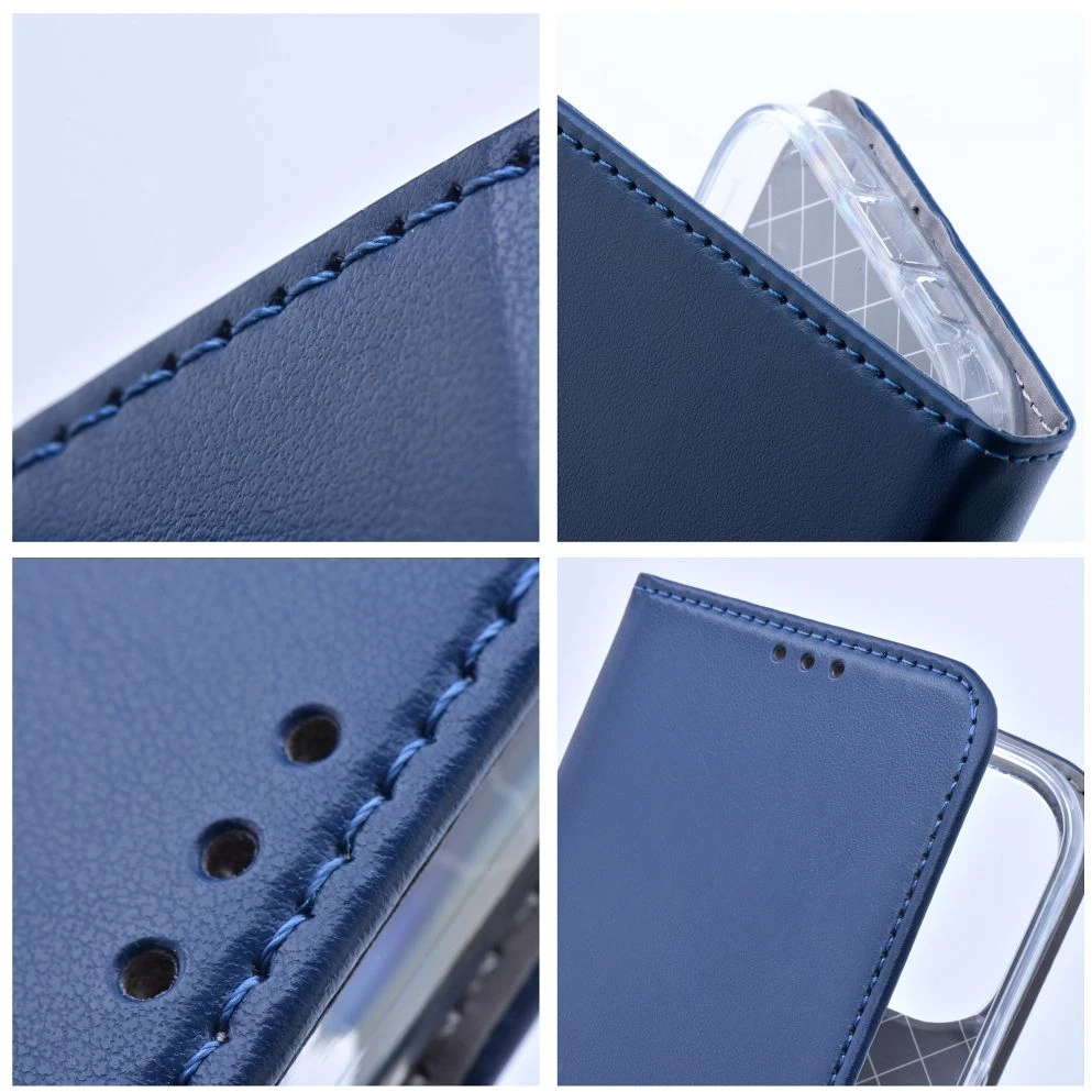 Dėklas Hello Case Oem Flip case for Oppo Reno 16F / 16FS Smart Magneto navy mėlynas