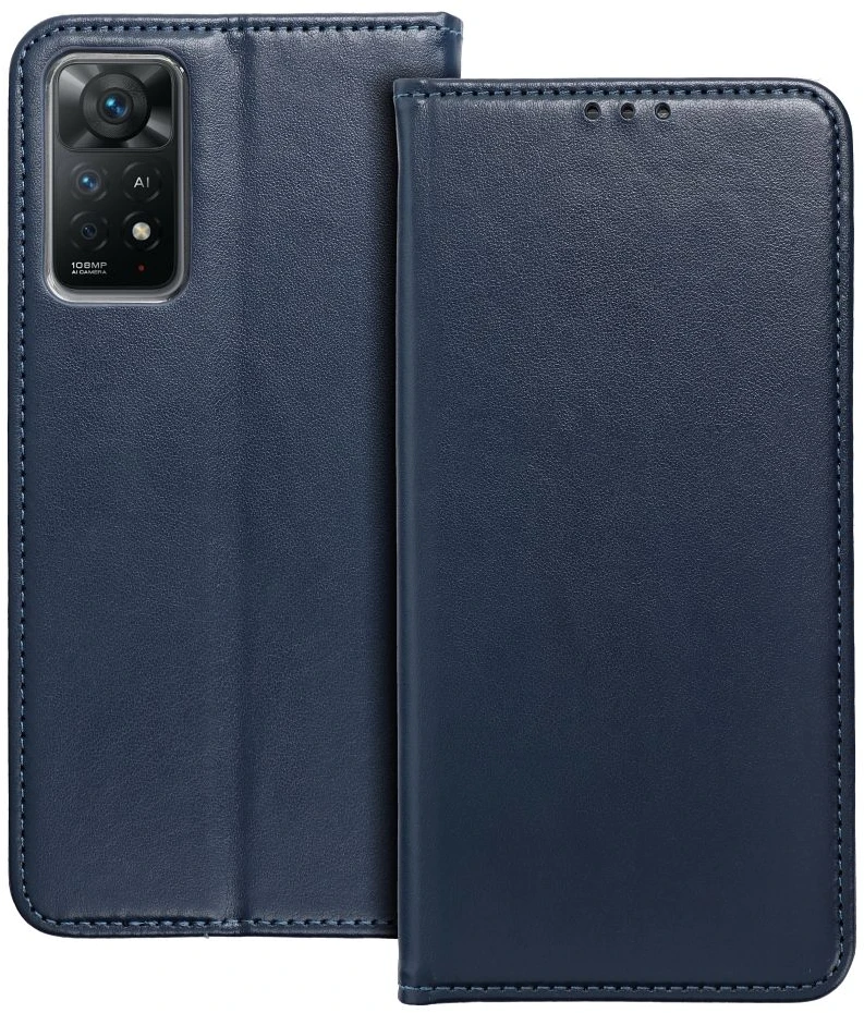 Dėklas Hello Case Oem Flip case for Oppo Reno 16F / 16FS Smart Magneto navy mėlynas