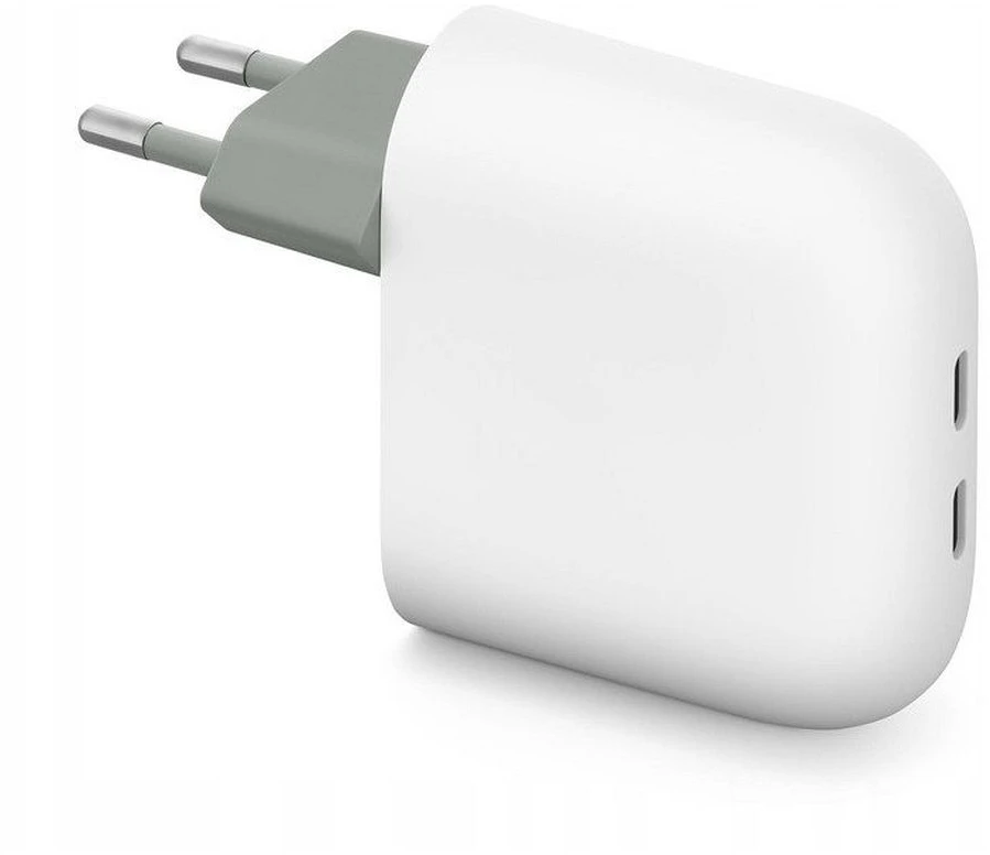 Originalus GOOGLE įkroviklis C tipo PD 45W GA0573 baltas lizdas