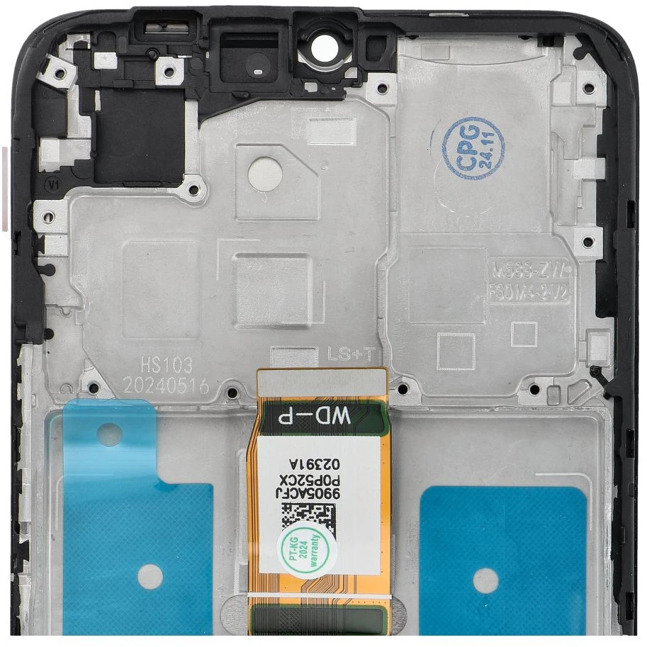 LCD Ekranas HONOR X6A OEM su rėmeliu