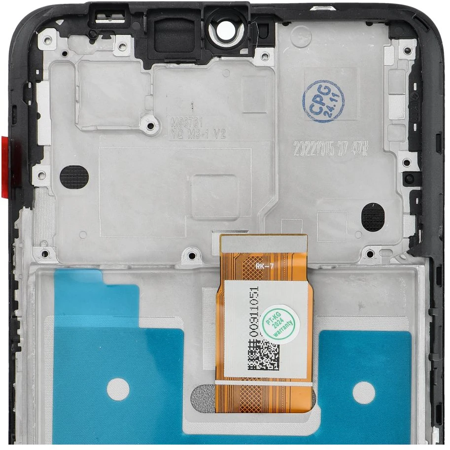 LCD Ekranas HONOR X7A OEM su rėmeliu