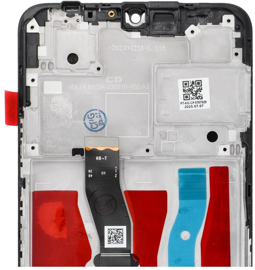 LCD ekranai, skirti HONOR Y70 Y70 Plus OEM su rėmeliu