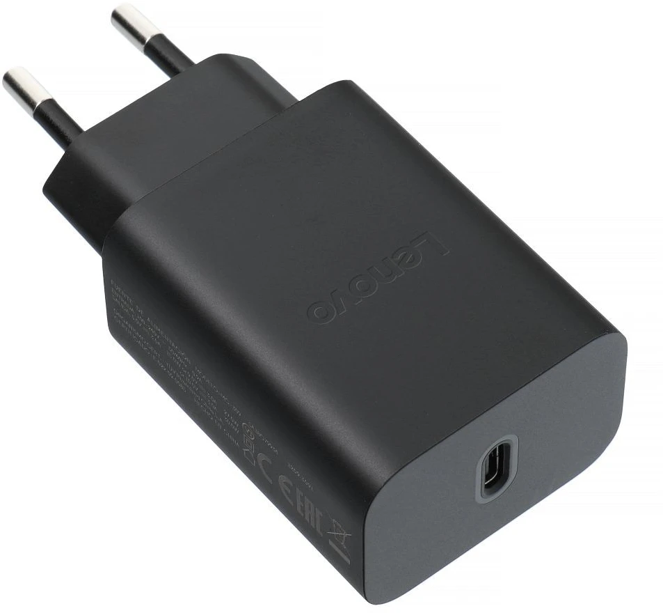 LENOVO (MOTOROLA) original charger Type C 30W MC309 juodas bulk