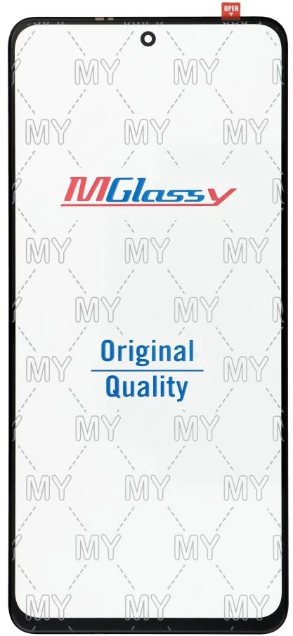 Samsung MUSTTBY priekinis stiklas + OCA REDMI NOTE 9 pro