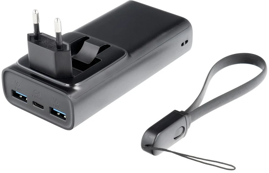 Powerbank Veger ACE100 (W1146) PD QC3.0 20W 10000 mAh juodas