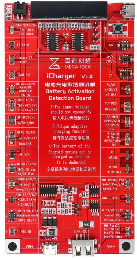 OEM QIANLI iCharger aktyvinimo baterija iPhone/Android