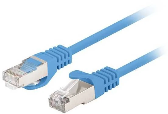 Lanberg 10-Pack Patchcord kat.5e UTP 1.5m mėlyna Fluke Passed