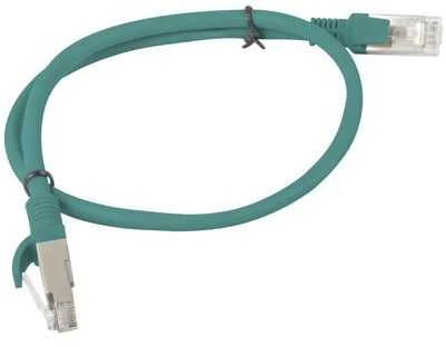 PATCHCORD KAT.6 UTP 0.5M Žalias FLUKE PASSED LANBERG 10-PACK