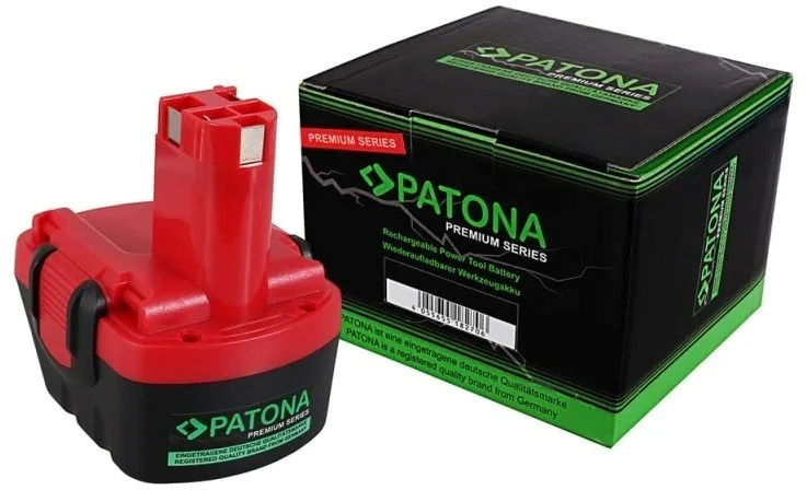 PATONA Replacement battery Bosch BAT043, BAT045, 12 V 3300 mAh Ni-MH