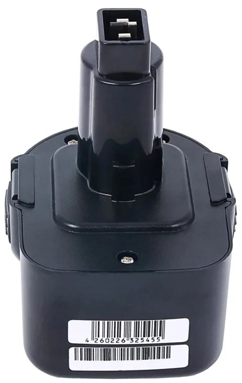 Juodas & Decker Patona Replacement battery for DeWalt DE9071 DE9072 Juodas & Decker Würth 12V 3000mAh Ni-MH Juodas