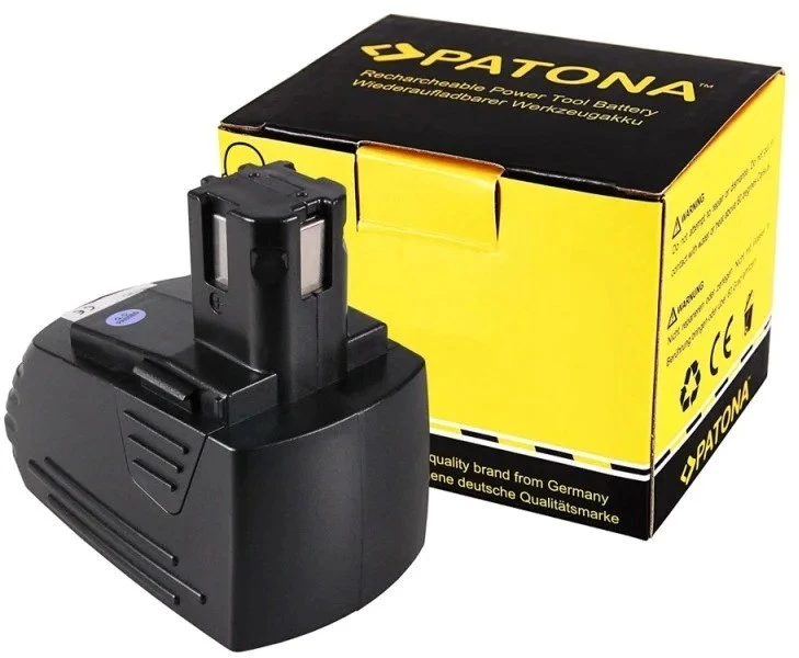 PATONA Replacement battery Hilti SFB121, SFB126, 12 V 3000 mAh Ni-MH Juodas