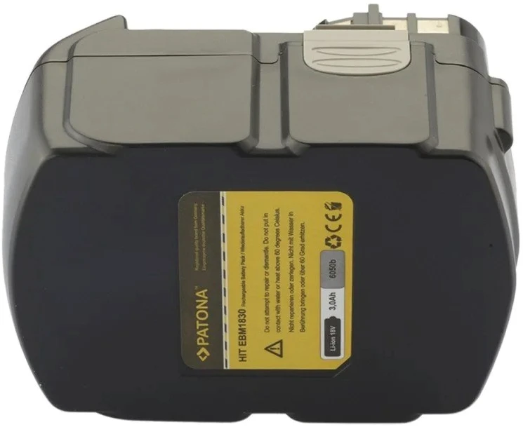 PATONA Replacement battery Hitachi 18 V 3000 mAh Li-Ion Juodas