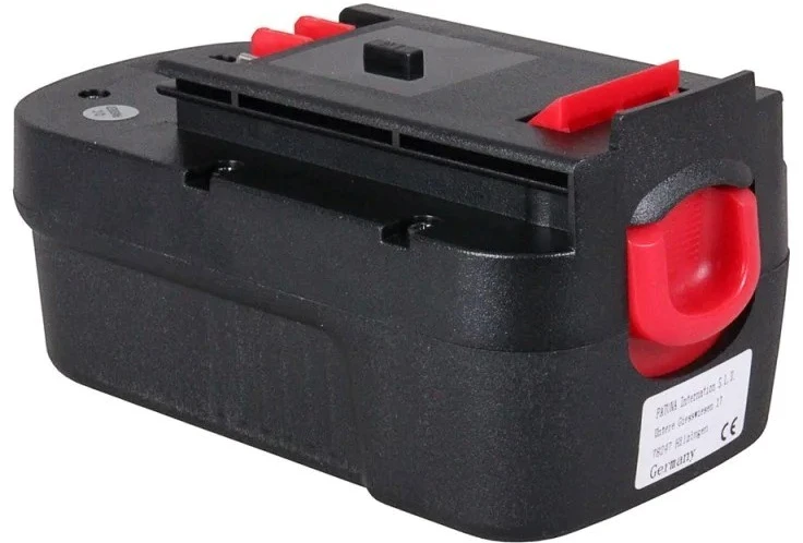 Juodas & Decker PATONA Replacement battery Juodas & Decker 244760-00, A1718, A18, 18 V 3000 mAh Ni-MH Juodas