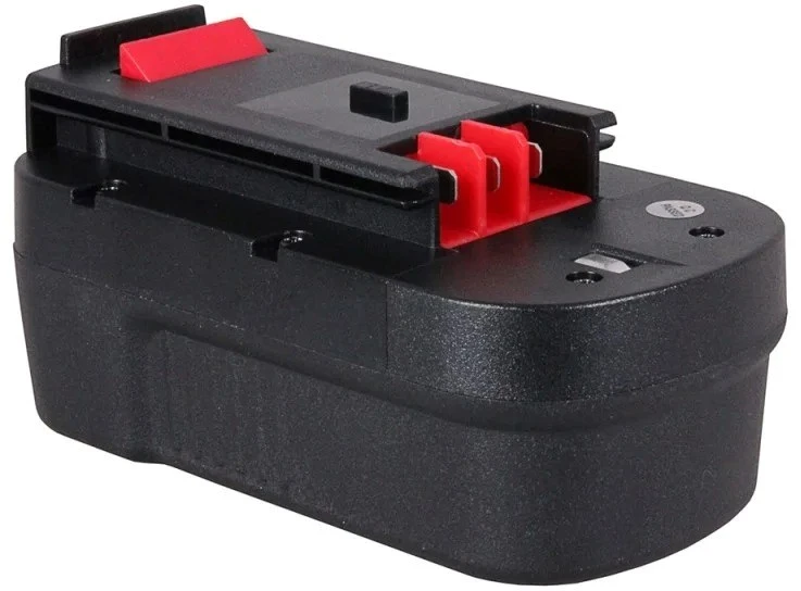 Juodas & Decker PATONA Replacement battery Juodas & Decker 244760-00, A1718, A18, 18 V 3000 mAh Ni-MH Juodas