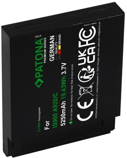 Spausdintuvas PATONA Replacement battery PAX A920 IS900 3.7 V 5250 mAh Li-Ion