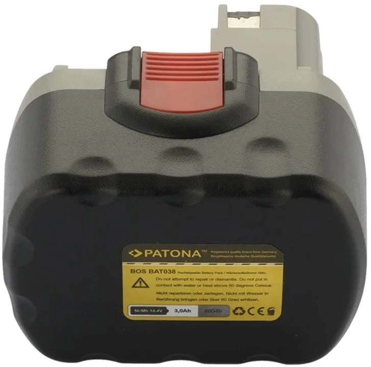Patona Akumuliatorius skirtas Bosch suktukui 14.4V 3000mAh Ni-Mh