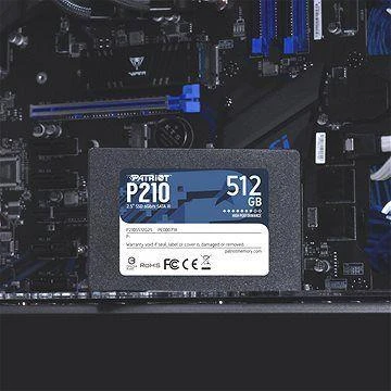 Hard disk (SSD) Patriot Memory P210. 2.5". 512 GB