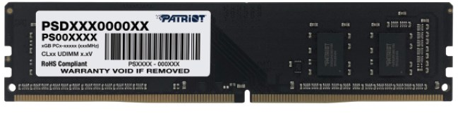 RAM Patriot parašas DDR5 8GB 5600MHz 1 rangas