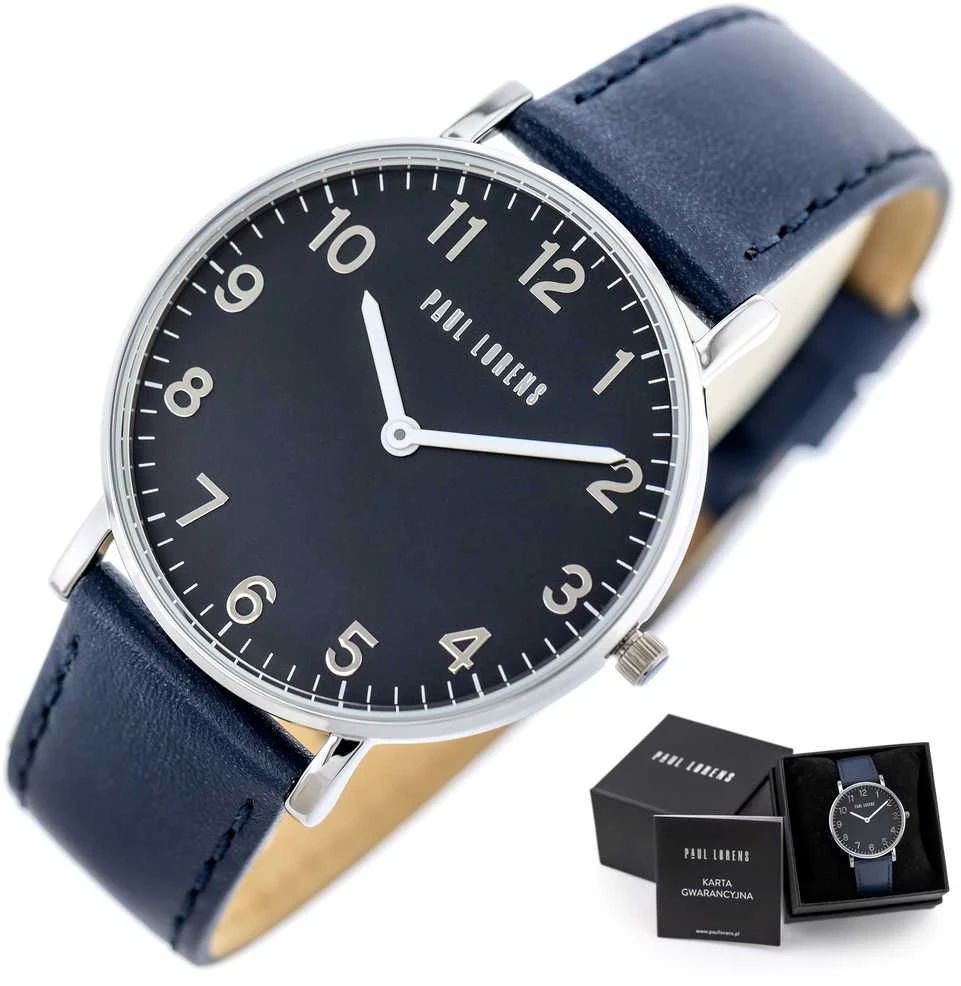 Laikrodis vyrams PAUL LORENS - PL11989A5-6F1 (zg370e) + BOX