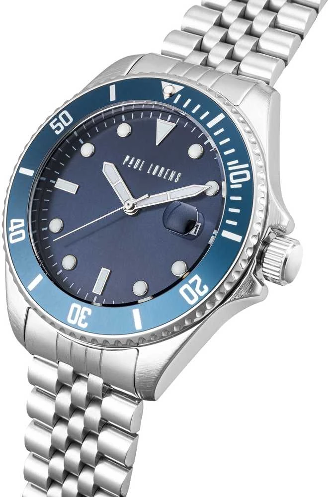 PAUL LORENS MALE WATCH - PL13030B-6C1(zg350d) + BOX