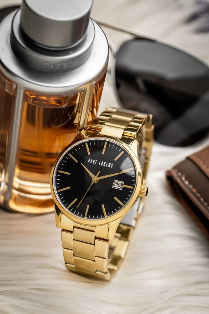 PAUL LORENS MALE WATCH - PL14573B-1D1 (zg367b) + BOX