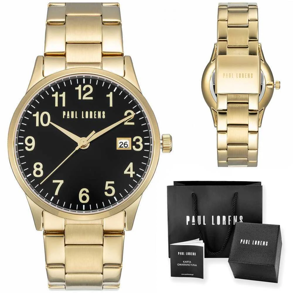 Laikrodis vyrams PAUL LORENS - PL14573B2-1D1 (zg368c) + BOX